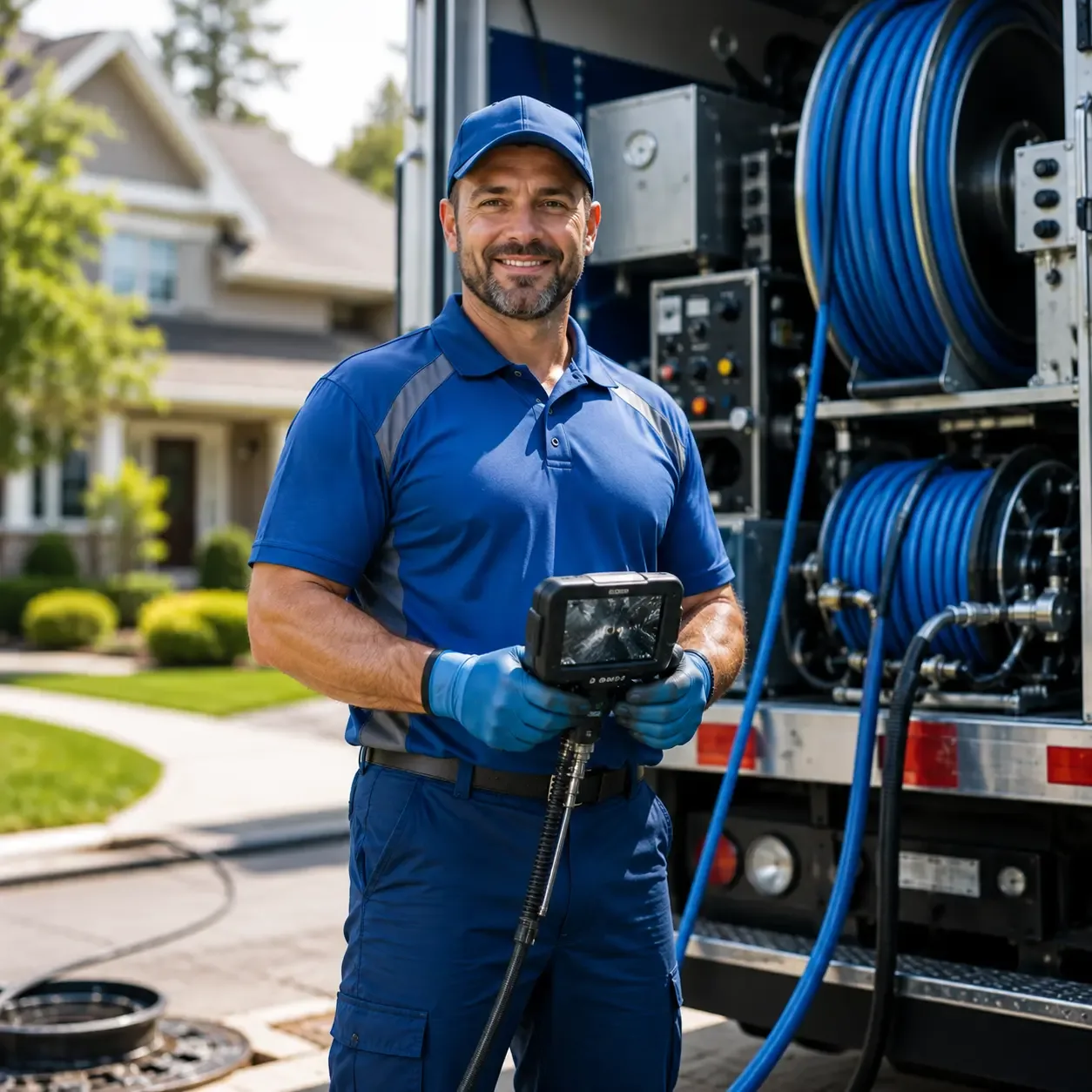 Local outdoor drain cleaning specialists in Worden, IL